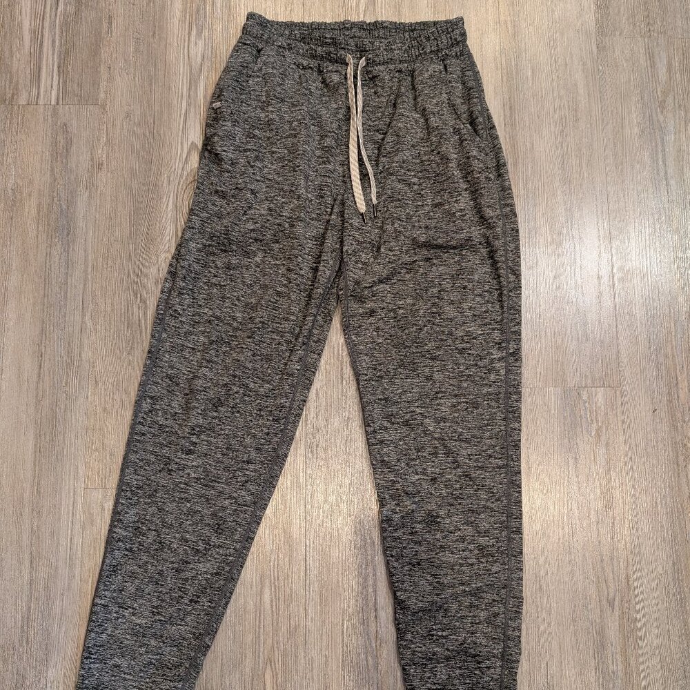 Vuori Men's Ponto Performance Jogger - Gray Heather, Size Small